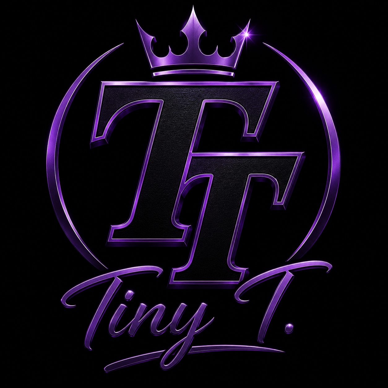 Tiny T crowned TT logo